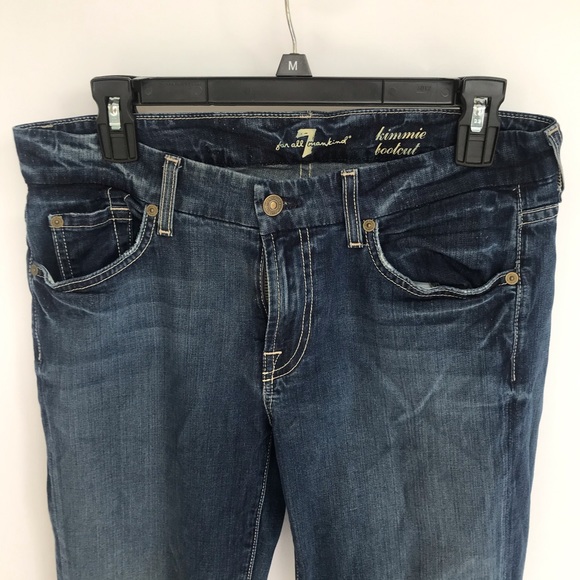 Seven Light Weight Dark Denim Bootcut Jeans - Picture 3 of 6